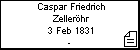 Caspar Friedrich Zellerhr