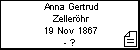Anna Gertrud Zellerhr
