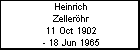 Heinrich Zellerhr