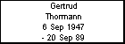 Gertrud Thormann