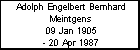 Adolph Engelbert Bernhard Meintgens