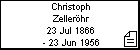 Christoph Zellerhr