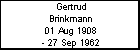 Gertrud Brinkmann