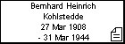 Bernhard Heinrich Kohlstedde