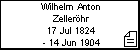 Wilhelm Anton Zellerhr