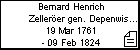 Bernard Henrich Zellerer gen. Depenwisch