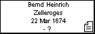 Bernd Heinrich Zelleroges