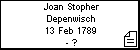Joan Stopher Depenwisch
